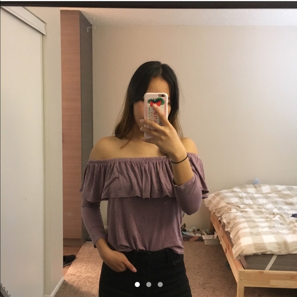 Off shoulder top